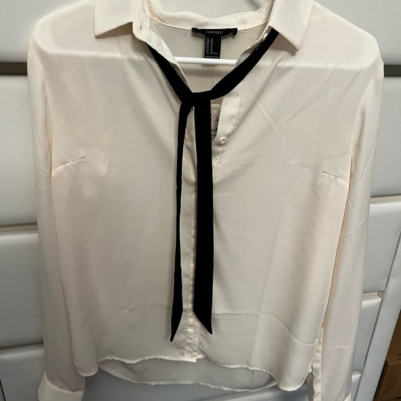 Blush Pink / Cream Blouse - Picture 1 of 2